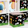 Clastyle Video Game Kid Storage Cube Organizer Set Black Gamepad