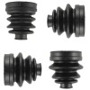Caltric 2 Rear Axle Inner Outer CV Boot Kit for