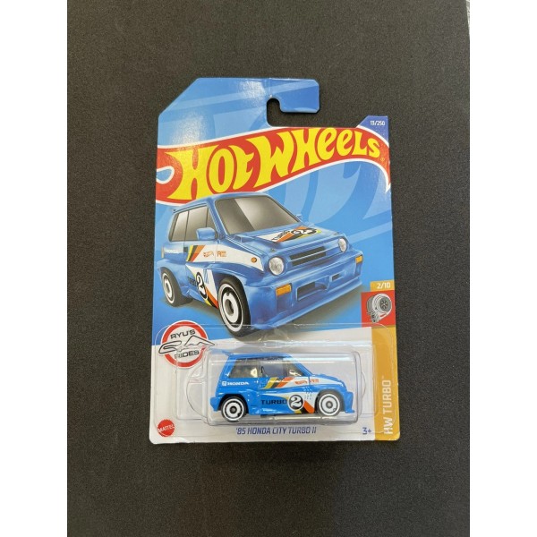 Hot Wheels 2022 HW Turbo #13 '85 Honda City Turbo