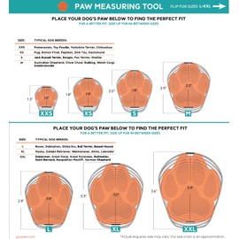 Lites Hundestiefel, Camo, Größe L, 4er-Pack
