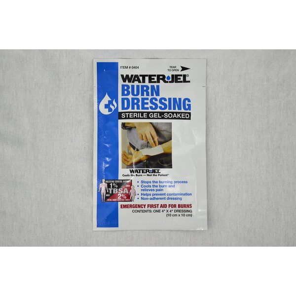 Water-Jel Sterile Burn Dressing (Water-Jel 4 in X 4 in Sterile Burn
