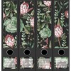 Set of 10 Wide and Narrow Folder Spines Succulent Plant