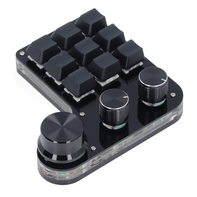 USB Mini Macro Mechanical Gaming Keyboard Programmable 9 Keys 3