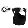 Motorcycle Cup Holder 360° Swivel Ball Mount Drink Water Bottle
