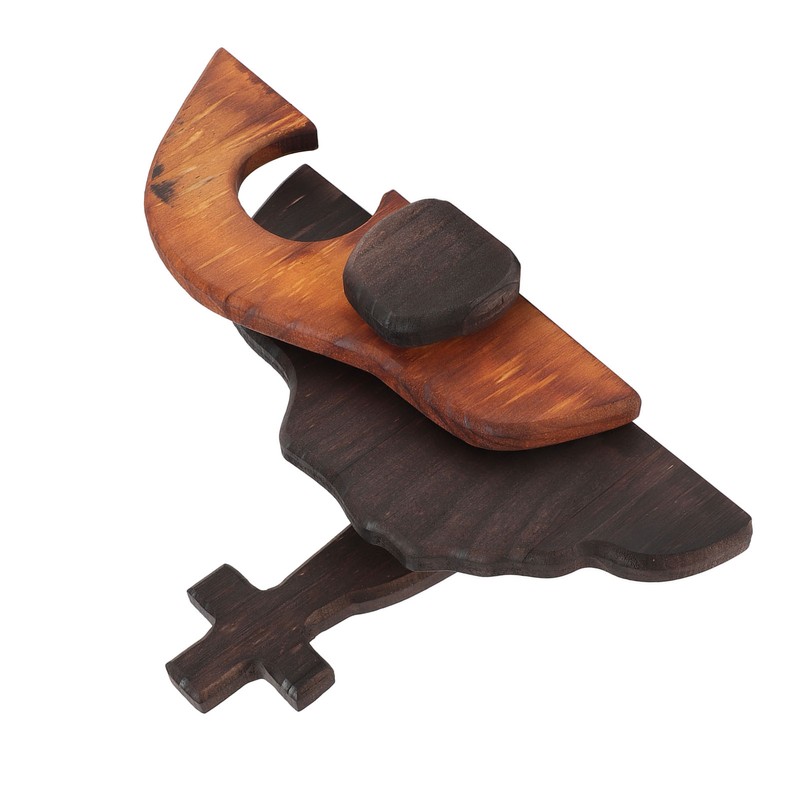 Wooden Tomb Cross Decor Empty Tomb Easter Decor for Home