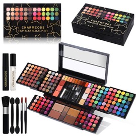 Kit de Maquillaje Profesional Todo en Uno para Mujeres, Set Completo con Paleta de 186 Colores, Incluye Sombras de Ojos, Brillo Labial, Corrector,