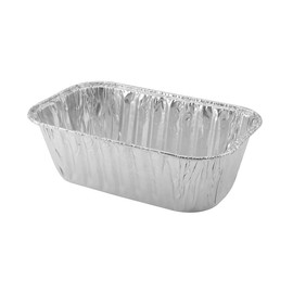 KitchenDance Disposable Aluminum Loaf Pans (25, 1 Pound Loaf)