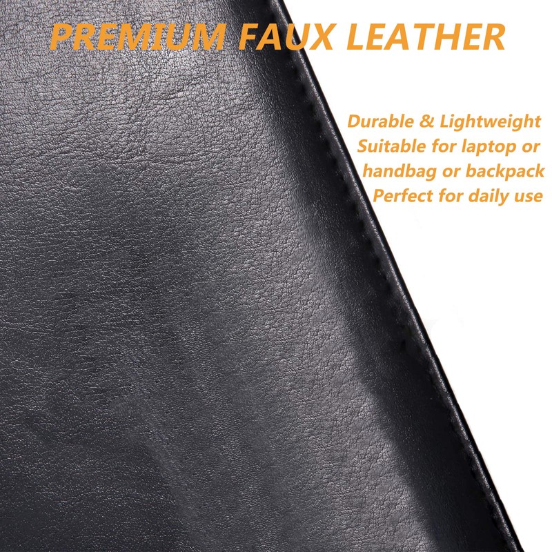 Leather Portfolio Folder Padfolio, Business Padfolio Organizer Document Planner Portfolio