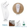 VooGenzek 72 PCS Frame Hook, Picture Hanging Hook, White Non-Trace