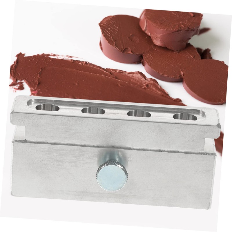 MERRYHAPY Diy Lipstick Kit 4 Holes Aluminum Molds Lipstick Making