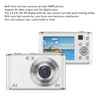 Digital Camera, 48MP 4K Ultra HD Dual Lens 16x Zoom