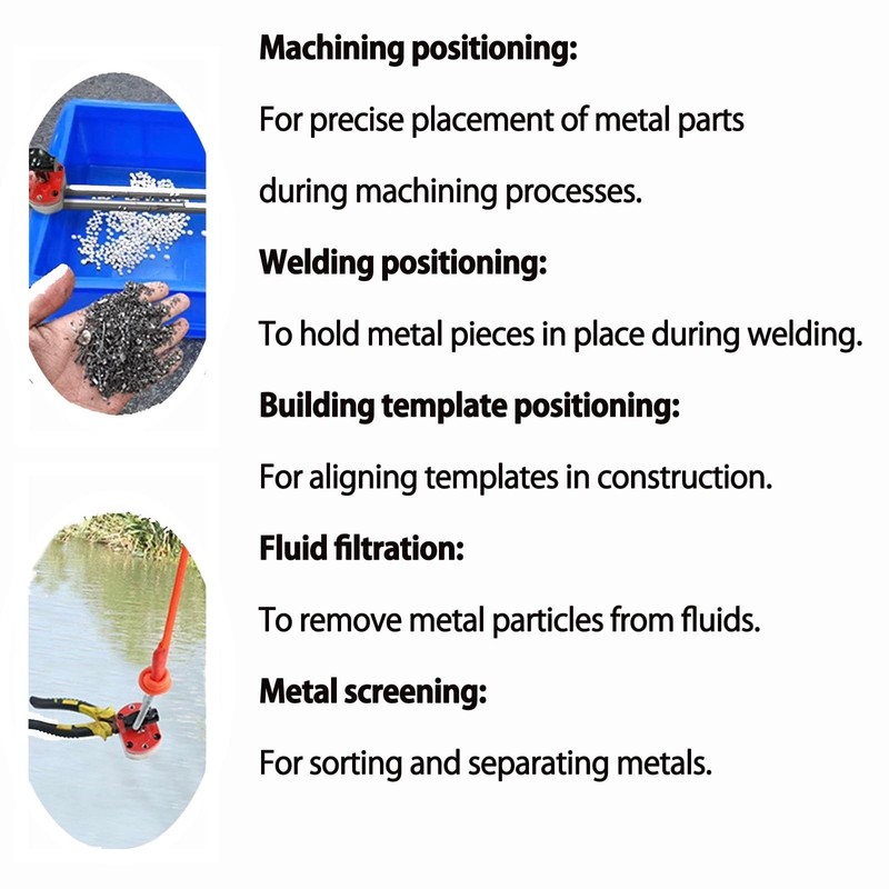ON/Off Welding Magnets, 550LBS Switchable Magnetic Welding Holder, Powerful Magnets