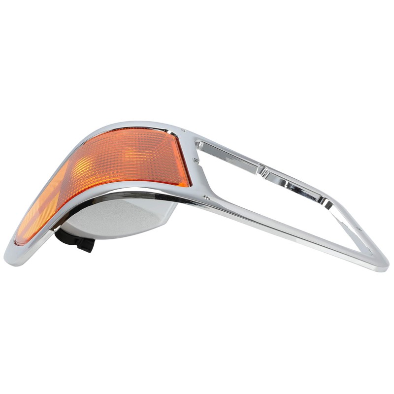 HECASA Right Headlight Bezel Trim+Corner Signal Lights Lens Compatible with