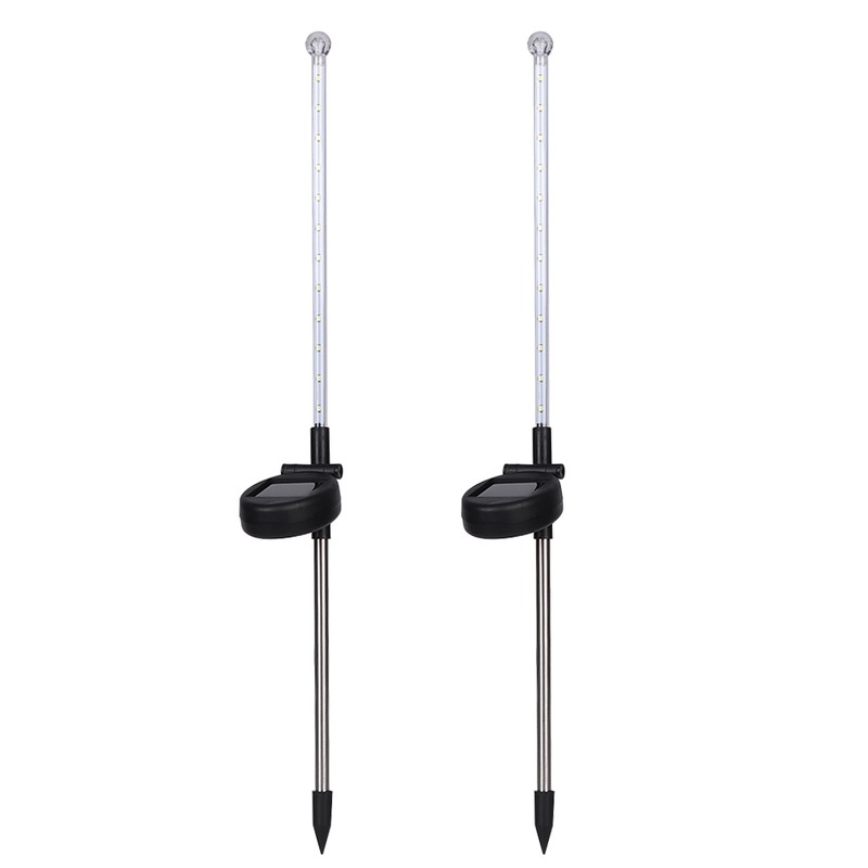 2PCS Solar Power Lights 25LED Spike Light for Outdoor Lawn