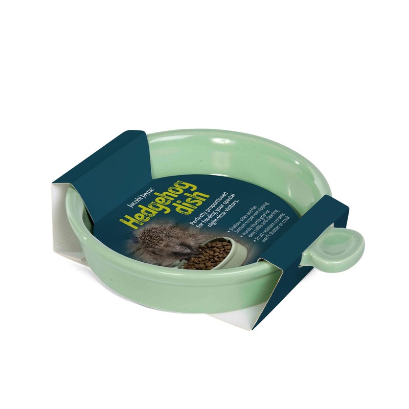 Jacobi Jayne Ceramic Hedgehog Food and Water Bowl Hedgehog Dish