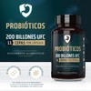 Probioticos de 200 billones - 11 cepas - 60caps 500mg