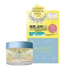 Quality 1st Queen's Premium Mask, Morning Mask, 2.8 oz (80 g), Face Mask, 2.8 oz (80 g) (x1)