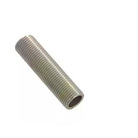 New: 4-1/2" length seamless All Thread Lamp Zinc Pipe Nipples 1/4IPS (1/2" pipe)