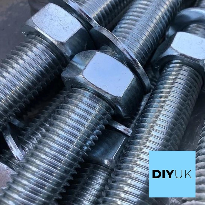 Fully Threaded Rod 1m (1000mm) Stud Bolts A2 304 Stainless