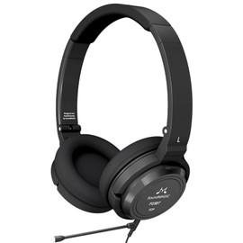 SoundMAGIC P23BT - Auriculares Bluetooth portátiles en la oreja CVC con cancelación de ruido, sonido HiFi estable, conexión de señal inalámbrica larga tiempo de reproducción con cable desmontable para juego negro