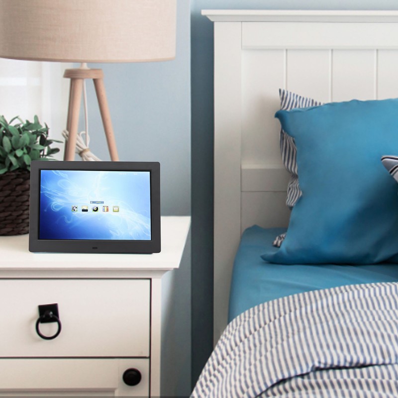 LCD Digital Photo Frame IPS Full View Screen HD 1280x800
