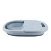 Foldable Foot Bath Basin with Massage Acupoint PP Silicone Foot