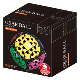 Hanayama Gear Ball 4.7 x 4.9 x 4.1 inches (12 x 12.5 x 10.5 cm), Plastic