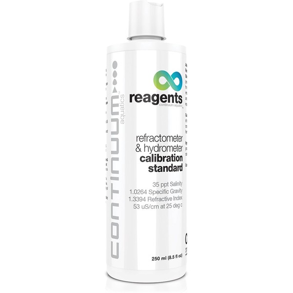 Continuum Reagents Refractometer and Hydrometer Calibration Standard – Seawater Reference