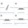 Megrezo 12V LED Lights for RV Camper Van Trailer -