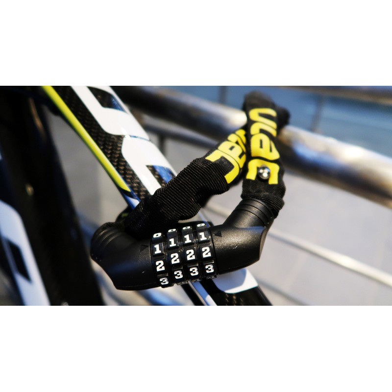 WERPOWER ULAC Street Fighter Neo Chain Lock Combo, Resettable 4-Digit