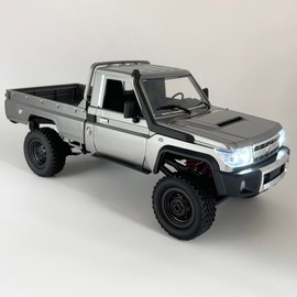 HLSFWDRIVE 1/12 RC Crawler MN82 PRO RC Truck Off Road Land Cruiser Remote Control Rock Crawler 4x4 RTR All Terrain 280 Motor 2.4GHz Full Proportional LED Light Hobby Car Adult