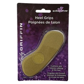 Griffin Heel Grips - Cushioning and Comforting Self Adhesive Shoe Inserts - 1 Pair