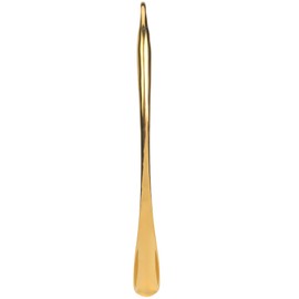 Shoe Horn Aluminum Alloy Long Durable Wavy Handle Shoes Convenient Wearing 52cmTitanium