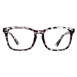 MAXJULI Blue Light Blocking Glasses,Computer Reading/Gaming/TV/Phones Glasses for Women Men (Translucent)