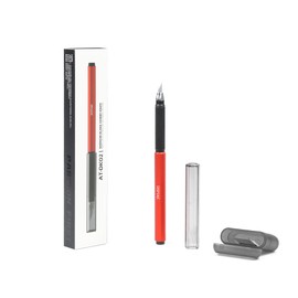 Dspiae Aluminium Alloy Hobby Knife Set,20 PCS Blades With Storage Case, Broad Blade(DK01) Narrow Blades(DK02) (DK02)