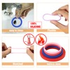 16 Pieces Rolling Pin Guide Ring Spacer Bands Thickness Rings