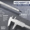 MIB Vernier Caliper with Locking Screw DIN 862 200 mm