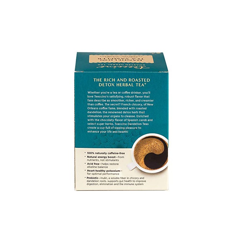 Teeccino Muestra de té de diente de león – Caramel,