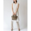 VITAFELICE Inb-90032p Women's 2-Way Mini Bag with Bamboo Handle, grey