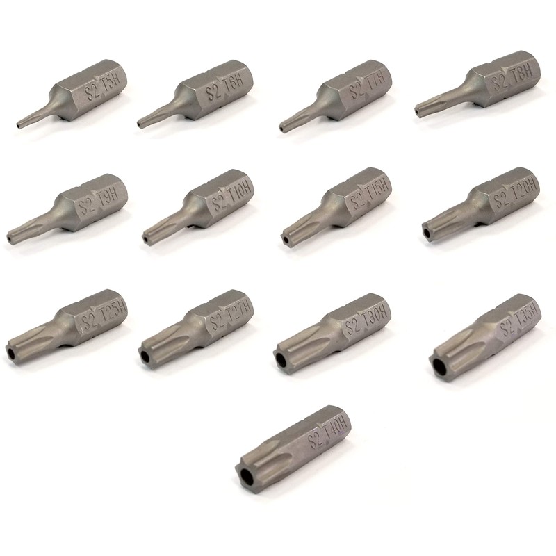 VETCO Security Torx Bit Sets T-5 - T40 (13-Piece)