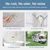 JASYA Shower Hose Extra Long 304 Stainless Steel Handheld Showerhead
