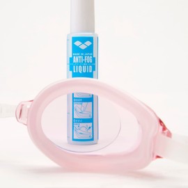 arena AGL-8100 Swimming Goggles, Unisex, For Fitness, Clear, Light Pink, One Size Fits Most, Anti-Fog (Rinon Function)