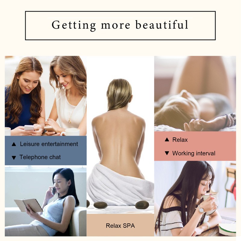 Face Roller Massager Dual Head SkinFriendly Face Scraping Guasha Roller