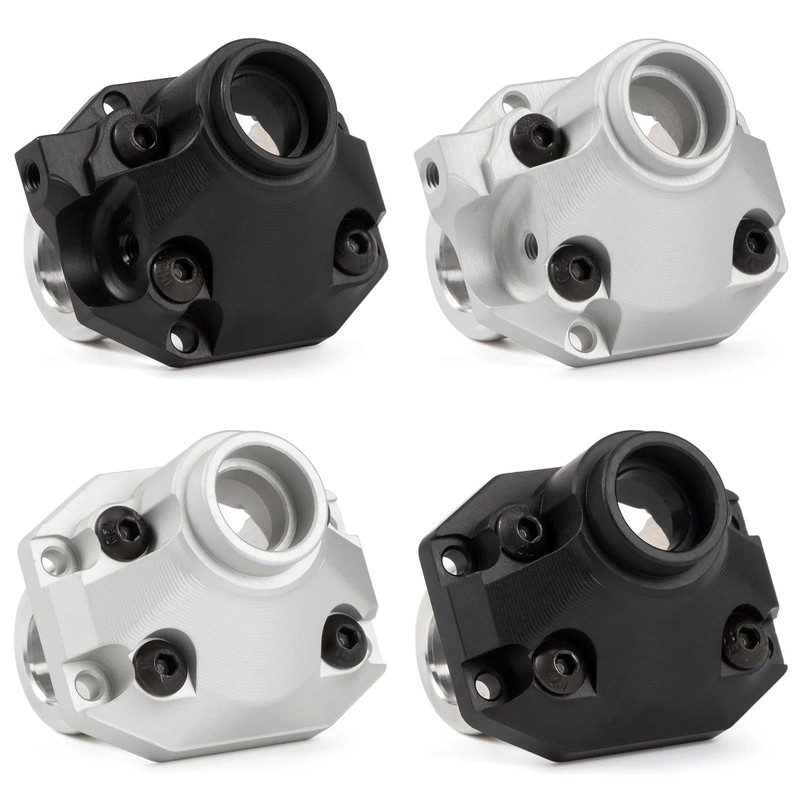 Aluminum Front Rear Diff Cover Bearing Retainers Third Member Set
