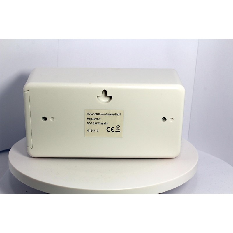 Atlanta Modern Table Clock Quartz with Retro Flip Display 4464/19