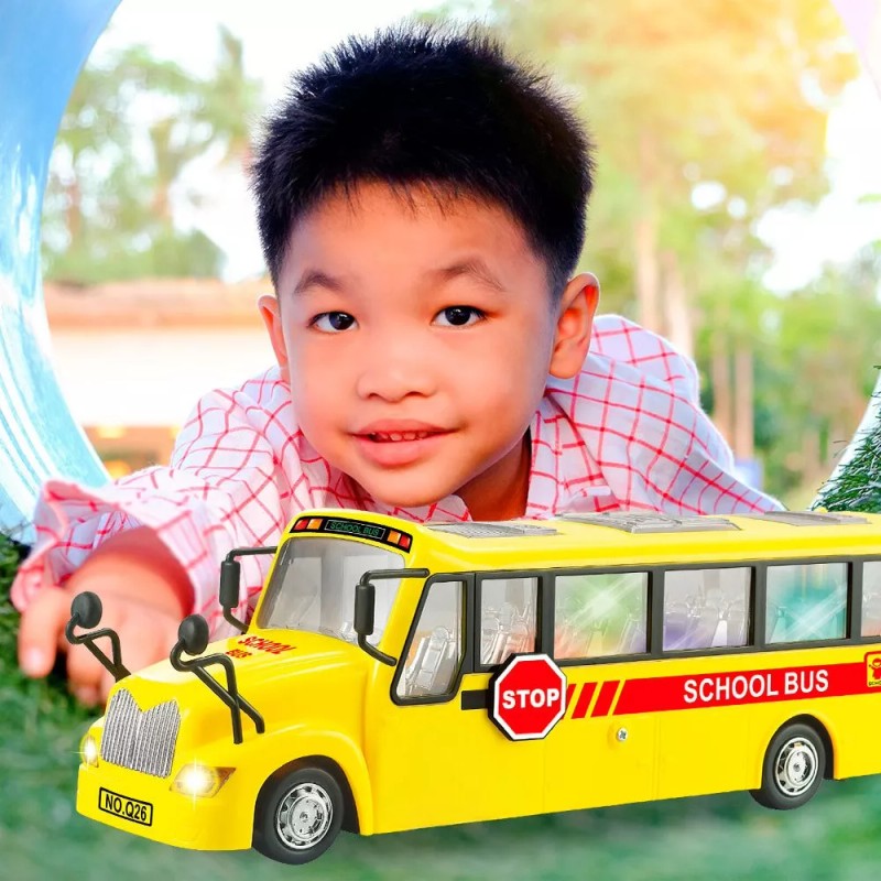 EGTMA Camión Autobús Escolar Grande Diversión Educativa