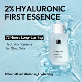 LAYERLAB LAYERLAB Hyaluronic Acid Serum for Face, Layerlab 2% Hyaluronic Acid PDRN Multi-Peptide Glow Firming Hydrating Face Serum for Dry Dull Skin Korean Skin Care, 2% Hyaluronic First Essence 3.38 fl. oz.