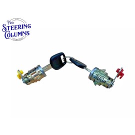 PSC 1999-2002 4RUNNER DRIVER & PASSENGER DOOR LOCK CYLINDER SET MATCHED 2 KEYS NEW!