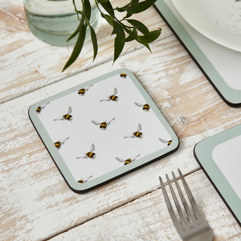 Wrendale Designs - 'Flight Of The Bumblebee' Coasters