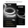 Samsion 5V USB COB LED Light Strip with Dimmer 3.3FT